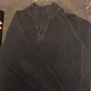 Tommy Bahama size medium gray charcoal sweater